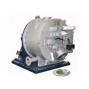 Rice Starch Slurry Dewatering Equipment Process Scraper Automatic Peeler Discharge Centrifuge Machine