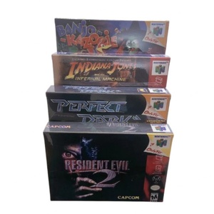 ตลับเกม Retro N64 ของแท้จากอเมริกา พร้อมกล่อง สำหรับเครื่อง 64 แบบมีสาย วัสดุ ABS คุณภาพสูง ไม่มีคู่มือ - Product Image 1