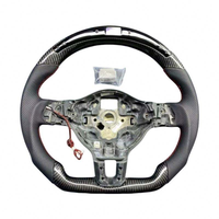 Volant perforé en fibre de carbone LED très vendu pour Volkswagen MK5 MK6 Golf GTI R Polo CC
