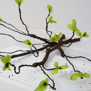 Ramas de Espuma Artificial Flower Delight de 58 cm, Hojas Verdes Realistas, Decoración para el Hogar, Accesorios para Fotografía de Bodas - Product Image 3
