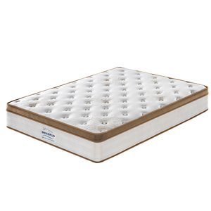 <span class=keywords><strong>Matelas</strong></span> à ressorts ensachés de luxe King Size avec surmatelas, prix d'usine du fournisseur chinois, vente en gros en boîte - Product Image 1