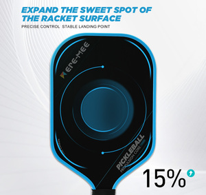 Paleta de Pickleball Personalizada OEM/ODM de Fábrica Original con Núcleo de Fibra de Carbono T700 3S, Diseño Ergonómico para la Muñeca - Product Image 5
