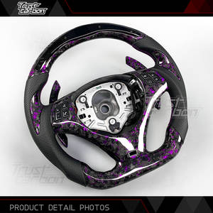 Volante de Fibra de Carbono Personalizado de Alta Calidad para <span class=keywords><strong>BMW</strong></span> Serie 3 E90 <span class=keywords><strong>E92</strong></span> X3 M3 330i <span class=keywords><strong>330d</strong></span> Coupé 335i Coupé 318i 2003-2012 - Product Image 3
