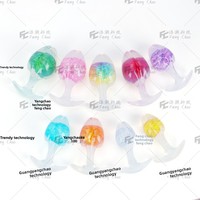 Plug anal en silicone Platinum Bean Sprout Wearable Aurora Crystal, dilatateur anal externe, jouet sexuel pour adultes unisexe SM disponible