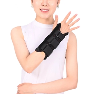 Handgelenkstütze für Karpaltunnelsyndrom, Verstellbare Handgelenkbandage mit Schienen für die linke <span class=keywords><strong>Hand</strong></span>, Kompressionsstütze für den Arm - Product Image 6