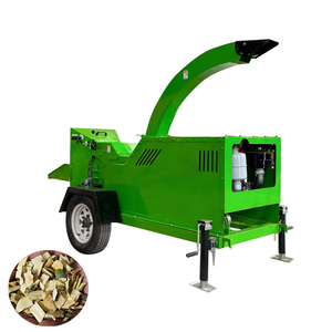 Mobile Tree Branches shredder 40hp Wood Chipper Commercial Industrial Wood Chipper Machine diesel - Product Image 6