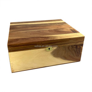 Boîte cadeau de stockage de <span class=keywords><strong>tabac</strong></span> à cigarettes en bois naturel de luxe personnalisée boîte à cigares espagnole vintage boîte de verrouillage faite à la main - Product Image 5