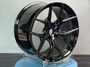 XL Gloss Black 1-teilige Mono block Deep <span class=keywords><strong>Concave</strong></span> Custom Forged Deep <span class=keywords><strong>Concave</strong></span> Räder für Corvette Mercedes audi bmw - Product Image 5