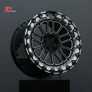 Ruedas de carreras de arrastre, llanta Beadlock, rueda forjada para 17X10.5 18X8.5 18X9.5 18X10 18X11 pulgadas M2 F80 F82 F90 <span class=keywords><strong>E46</strong></span> E92 M3 M4 F30 - Product Image 4