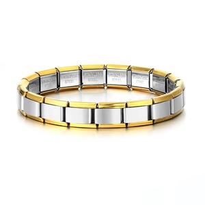 Bracelet à breloques italien en acier inoxydable, chaîne de base à maillons mignons, pour la fabrication de bijoux fantaisie, cadeau, vente en gros - Product Image 4