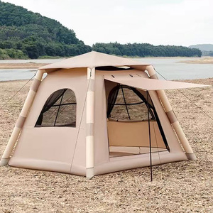 Tente de <span class=keywords><strong>camping</strong></span> gonflable carrée en vente chaude - Tissu Oxford durable, imperméable, tente pneumatique imperméable, coupe-vent, installation facile - Product Image 3