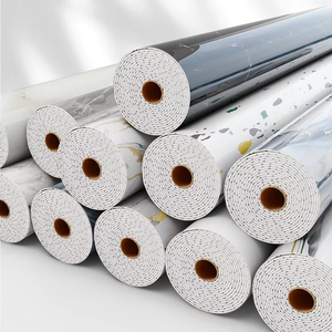 Adesivo de Parede Personalizado em Mármore Autoadesivo Decoração Moderna para Casa Papel de Parede Impermeável para Sala de Estar Cozinha Quarto Hotel - Product Image 3