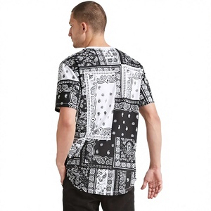 Camisetas de Manga Corta para Hombre, Diseño Personalizado de Alta Calidad, Sublimación Completa, Corte Regular, Precio al por Mayor, Cuello Redondo - Product Image 2