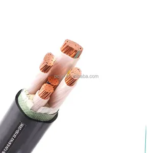 German model NYY or VV4x4mm 0.6/1KV PVC Insulated 4 core power cable VV VV22 YJV YJV22 YC YZ Power Cable 1.5mm 2.5mm 4mm