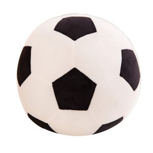 Oreiller sphérique en peluche pour enfants de football simulé, cadeau d'anniversaire créatif pour garçons, poupée mignonne, football en tissu - Product Image 1