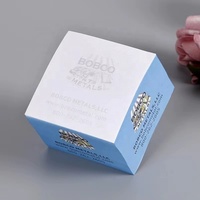 Bloc-notes adhésif en forme de livre personnalisable, accessoire de bureau promotionnel, article publicitaire d'entreprise personnalisé