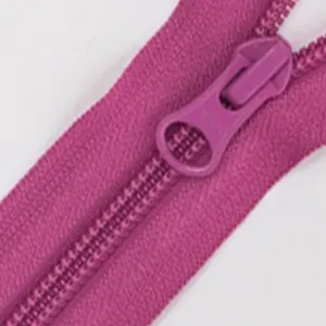 YKK zip personnalisé super nylon double ouverture fermeture à glissière d'extrémité mobile pour vêtements vêtement