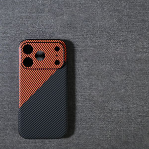 Funda rígida para teléfono móvil con patrón de fibra de carbono a la moda para <span class=keywords><strong>iPhone</strong></span> 17 17 <span class=keywords><strong>Pro</strong></span> 17 <span class=keywords><strong>Pro</strong></span> <span class=keywords><strong>Max</strong></span> 17 Air, funda para teléfono a prueba de golpes - Product Image 1