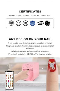 Machine de Peinture d'Ongles Intelligente Automatique Multi-Doigts O2 Nails, Portable et de Luxe, Nouvelle Offre Promotionnelle - Product Image 2