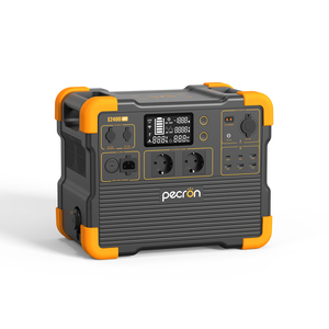 เครื่องสำรองไฟแบบพกพา Pecron Ups ชาร์จเร็ว 2400W ความจุ 2048wh พร้อมระบบควบคุมผ่านแอปพลิเคชัน เหมาะสำหรับการเดินป่าและตั้งแคมป์ - Product Image 1