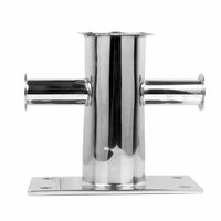 Bouée de quai simple en acier inoxydable 316 robuste, polie, pour amarrage marin de yachts, bateaux et quais
