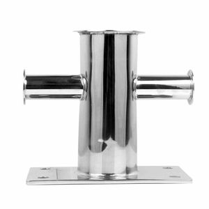 Bouée de quai simple en acier inoxydable 316 robuste, polie, pour <span class=keywords><strong>amarrage</strong></span> marin de yachts, bateaux et quais - Product Image 3