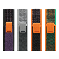 Bracelet de montre en nylon pour Apple Watch, bracelet de remplacement en nylon pour iWatch Series 7 8 6 SE, accessoire de montre intelligente tendance