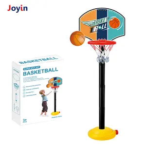 Баскетбольное кольцо для детей, регулируемая по высоте игрушка, для баскетбола, для помещений и улицы, спортивное интерактивное оборудование для детей