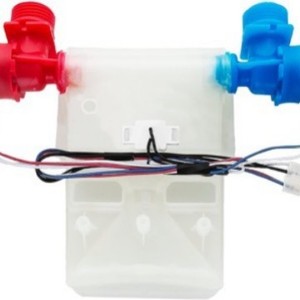 Válvula de entrada para lavadora W11210459, 120V, de plástico, ajustable, de montaje en pared, para modelos Whirlpool - Product Image 3