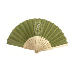 BSBH <span class=keywords><strong>Abanico</strong></span> Plegable de Mano de <span class=keywords><strong>Madera</strong></span> Personalizado, Mini Ventilador Pequeño de 23cm, <span class=keywords><strong>Abanico</strong></span> de Mano de <span class=keywords><strong>Madera</strong></span> para <span class=keywords><strong>Novia</strong></span> y Boda - Product Image 2