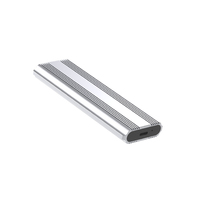 M.2 NGFF NVMe Solid State Reader Boîtier de disque dur Boîte de rangement compacte et durable