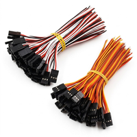 Kabel Servo Y Harness Splitter 3 Pin Konektor Kawat Male to Female 4 Arah Ekstensi untuk JR Futaba RC Mobil Pesawat Terbang