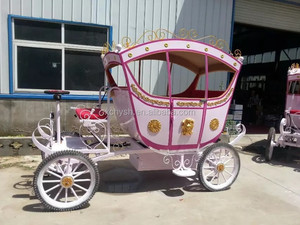 Carruaje Royal Queen/Carruaje de caballos Rosa princesa calabaza/Entrenador de bodas eléctrico con precio de fábrica - Product Image 6