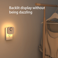 Lumière activée par l'humain qui s'allume lorsqu'une personne entre dans la chambre, armoire de chevet, nouvelle veilleuse LED adaptée au sommeil