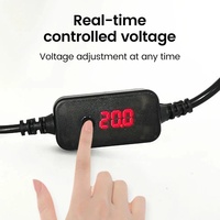 Câble de suralimentation USB Type C vers DC 5V/9V/12V/15V/20V – Convertisseur de tension