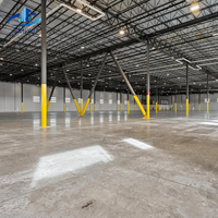Bâtiment d'entrepôt préfabriqué en structure d'acier galvanisé, conception personnalisée, fournisseur OEM sur mesure