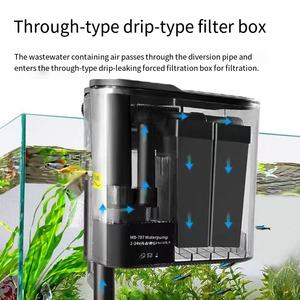 Filtres d'<span class=keywords><strong>aquarium</strong></span> suspendus 3 en 1 pour <span class=keywords><strong>aquarium</strong></span>, effet cascade, <span class=keywords><strong>filtre</strong></span> <span class=keywords><strong>externe</strong></span> pour mini <span class=keywords><strong>aquarium</strong></span>, fabrication en usine - Product Image 4