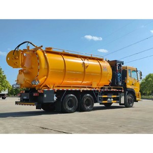 Camion de drainage des eaux usées Chengli 6x4 20000 litres, camion de nettoyage des égouts, camion de vidange par aspiration à jet, camion de vidange des fosses septiques - Product Image 3