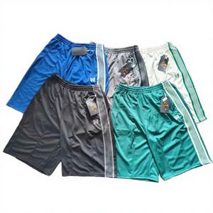 Pantalones Cortos Deportivos a Rayas de Nuevo Diseño, de Alta Calidad, con Bordado de Patrón de Mariposa, Bolsillo con Cremallera, Agujas Impermeables de Secado Rápido para Hombre - Product Image 3