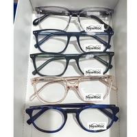Montures de lunettes optiques en acétate mélangé en gros, en stock, pour femmes et hommes, classiques et abordables