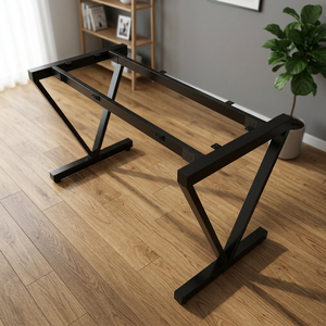 ขาโต๊ะสไตล์อินดัสเทรียล VConcept HCVC002 ขนาด 120x60 ซม. ทำจากสแตนเลส ติดตั้งง่าย พร้อมระบบประกอบ - Product Image 2