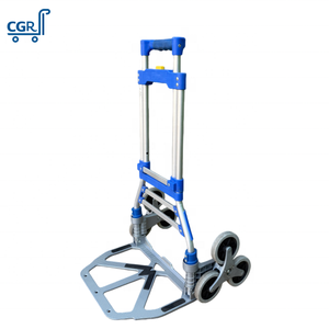 Carretilla <span class=keywords><strong>de</strong></span> Plataforma Plegable <span class=keywords><strong>de</strong></span> Aluminio OEM, Carretilla <span class=keywords><strong>de</strong></span> <span class=keywords><strong>Mano</strong></span> y Trolley con 2 Ruedas, Vagoneta <span class=keywords><strong>de</strong></span> Camping para Uso Industrial y Diario - Product Image 4