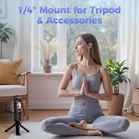 Caméscope numérique portable L18 avec objectif rotatif, capture d'images fluides, kit Vlog portable, cadeau technologique pour studio de contenu individuel