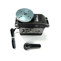 YIPINservo YP63120BLS 120KG Servomoteur Brushless à Couple Élevé avec Engrenage Hélicoïdal en Acier, Boîtier en Aluminium CNC, Métal, Étanche IP67, pour Modèles RC à l'Échelle 1/6
