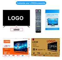 22 24 Inci 32 40 43 50 55 65 70 75 2K 4K CKD SKD LCD HD UHD TV Televisi Rumah Universal WiFi Android LED Smart TV