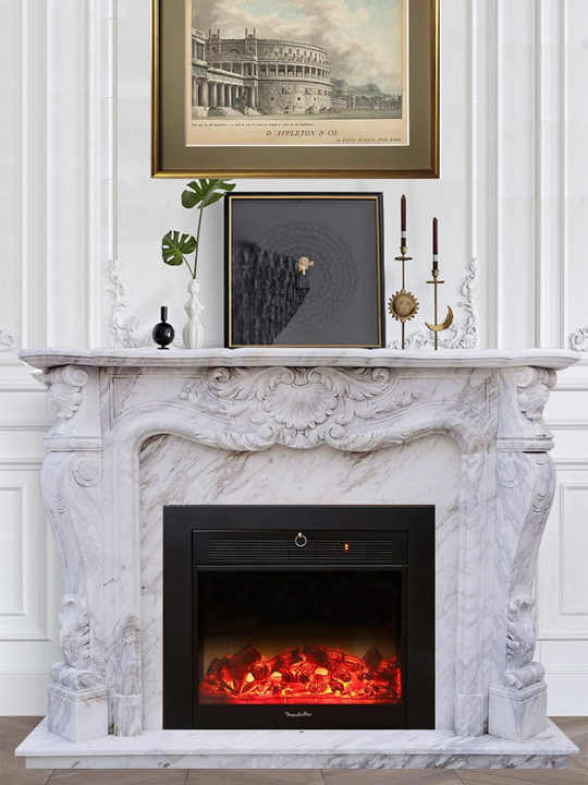 大理石マントルピース