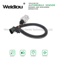 Nuevo Sensor de Velocímetro para Camión Ligero WEIDIOU Dongfeng Dorica 3836010-Q37137, Cable Triangular Negro+Blanco, ISO9001/CE