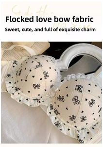 Sujetador de encaje de ganchillo Sexy para mujer de principios de otoño, <span class=keywords><strong>ropa</strong></span> <span class=keywords><strong>interior</strong></span> fina sin rastro para mujeres regordetas, pecho grande, Copa antiflacidez, Logo de verano - Product Image 2