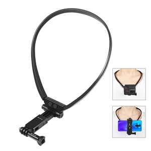 <span class=keywords><strong>Support</strong></span> de cou réglable PULUZ pour caméra d'action <span class=keywords><strong>GoPro</strong></span> et smartphones, montage POV - Product Image 1