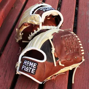 Cheaper Leather With Good Quality Professional Baseball Gloves With Cowhide Leather